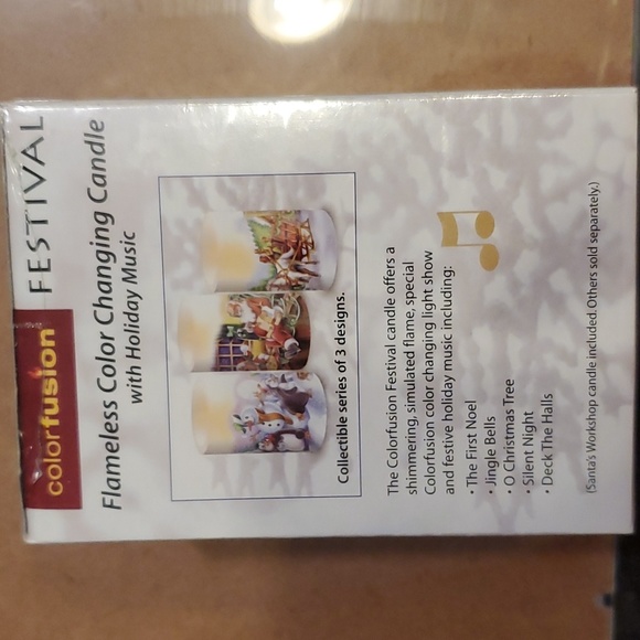 Flameless color changing candle - Picture 2 of 5